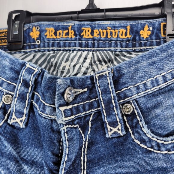 Rock Revival Women's Jeans Size 28 - Vika Boot - Picture 3 of 6